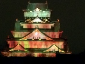 大阪城が!!!!