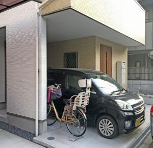 バルコニー設置屋根