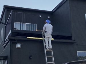 屋根置き式スーパーエリーバ施工工事(川西市)2