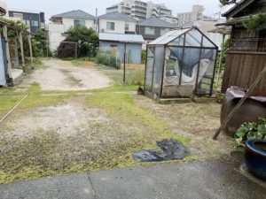 家庭用サッカー場(人工芝敷き・伊丹市)