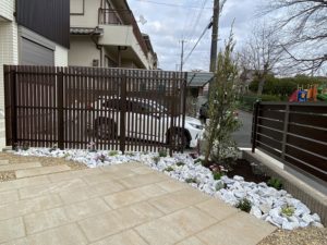 オリーブ植える（川西市