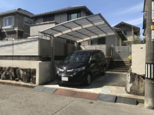 駐車場の拡張リフォーム