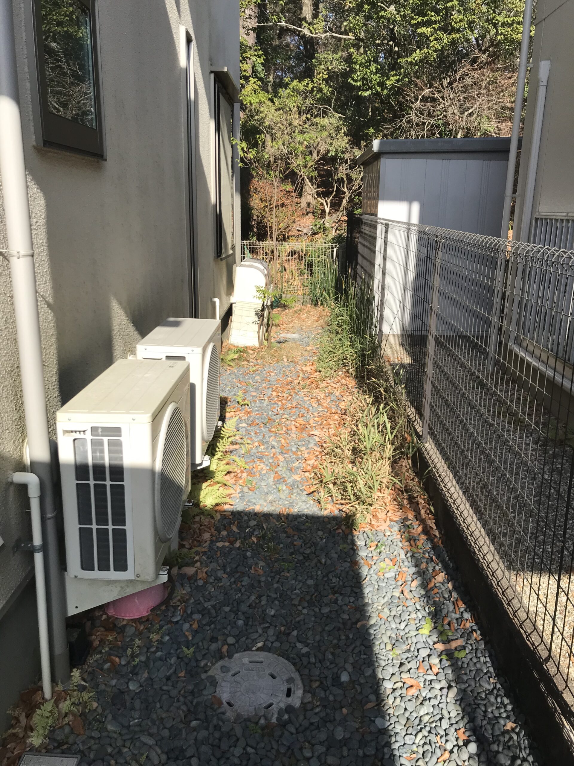 犬走土間のコンクリート打設リフォーム